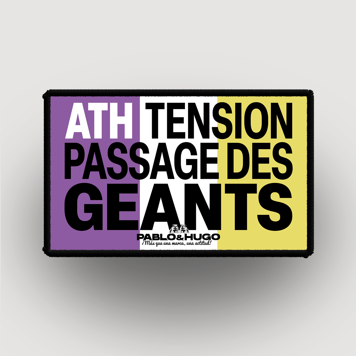 Patch Interchangeable |Ath By Stéphanie | Ath Tension | Pablo & Hugo