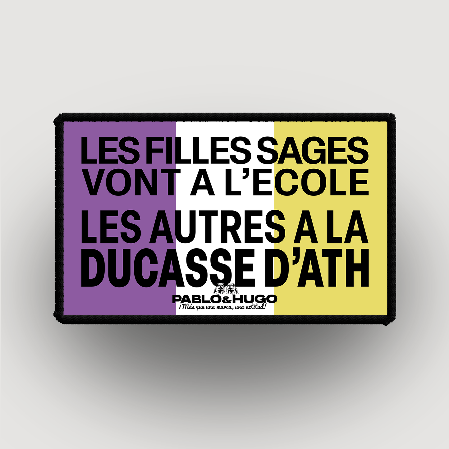 Patch Interchangeable |Ath By Stéphanie | Les Filles Sages... | Pablo & Hugo