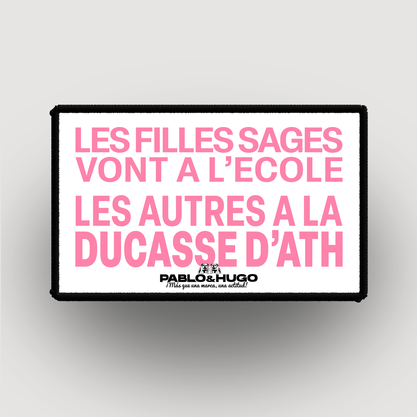 Patch Interchangeable |Ath By Stéphanie | Les Filles Sages... | Pablo & Hugo