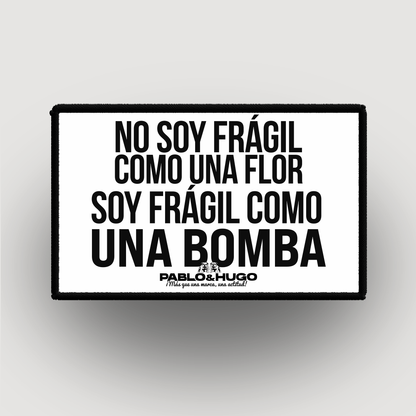 Parche Intercambiable | No Soy Frágil | Pablo & Hugo