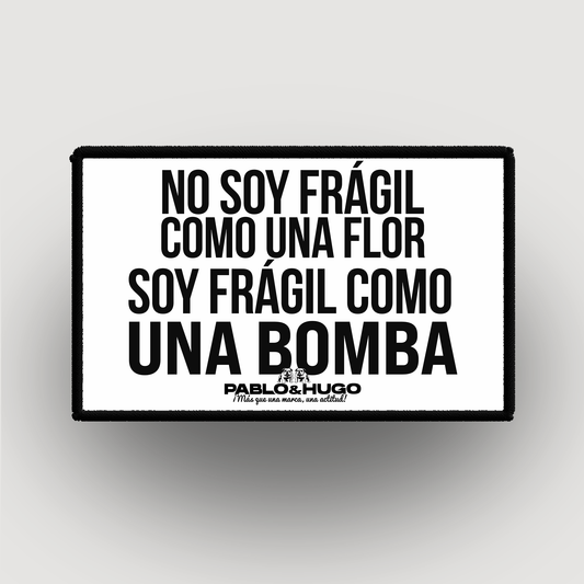 Patch Interchangeable | No Soy Frágil | Pablo & Hugo