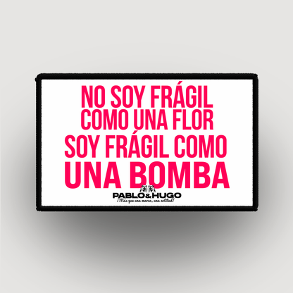 Parche Intercambiable | No Soy Frágil | Pablo & Hugo