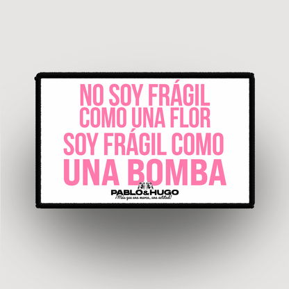Parche Intercambiable | No Soy Frágil | Pablo & Hugo