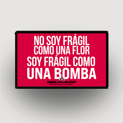 Parche Intercambiable | No Soy Frágil | Pablo & Hugo