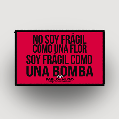 Parche Intercambiable | No Soy Frágil | Pablo & Hugo