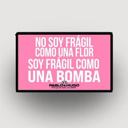 Parche Intercambiable | No Soy Frágil | Pablo & Hugo