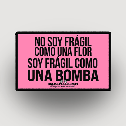 Parche Intercambiable | No Soy Frágil | Pablo & Hugo