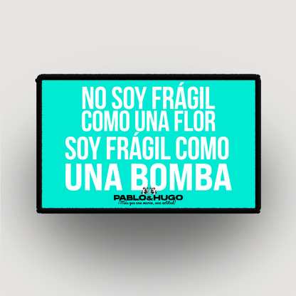 Parche Intercambiable | No Soy Frágil | Pablo & Hugo