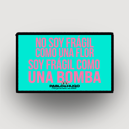 Parche Intercambiable | No Soy Frágil | Pablo & Hugo