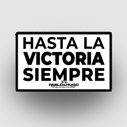Patch Interchangeable | Hasta La Victoria Siempre | Pablo & Hugo