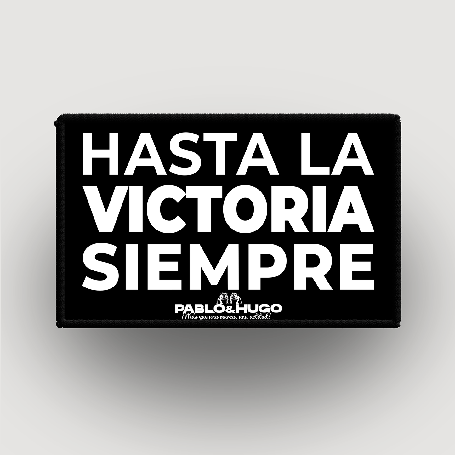 Patch Interchangeable | Hasta La Victoria Siempre | Pablo & Hugo