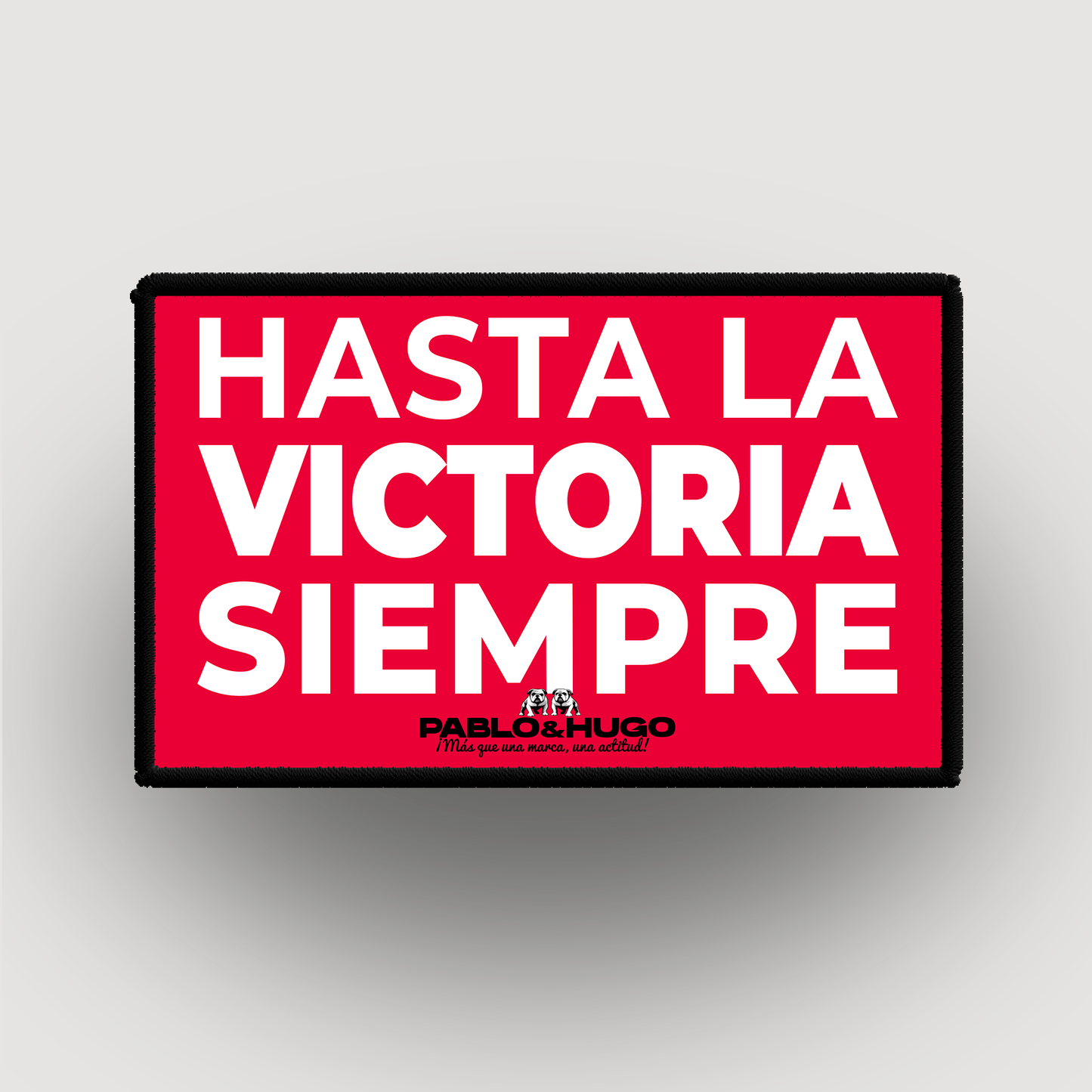 Patch Interchangeable | Hasta La Victoria Siempre | Pablo & Hugo