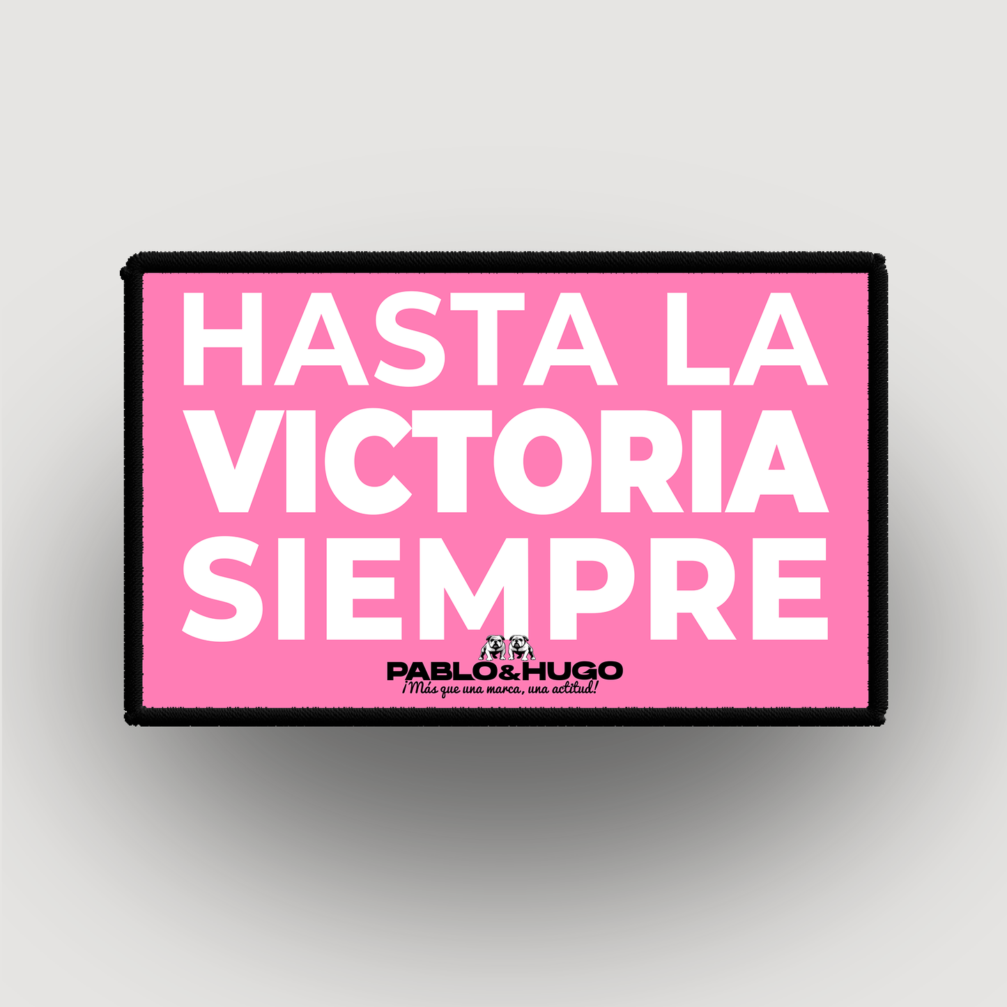 Patch Interchangeable | Hasta La Victoria Siempre | Pablo & Hugo
