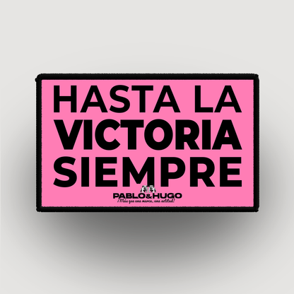 Patch Interchangeable | Hasta La Victoria Siempre | Pablo & Hugo