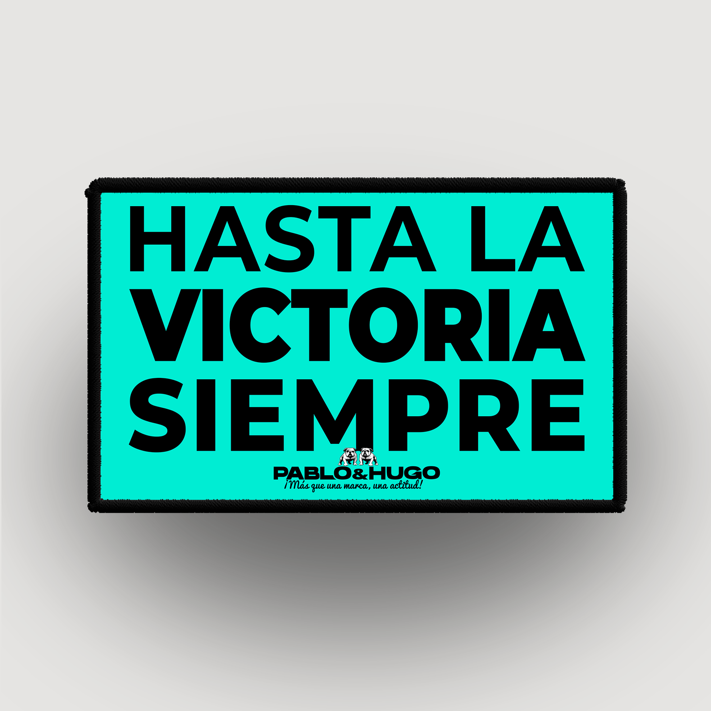 Patch Interchangeable | Hasta La Victoria Siempre | Pablo & Hugo