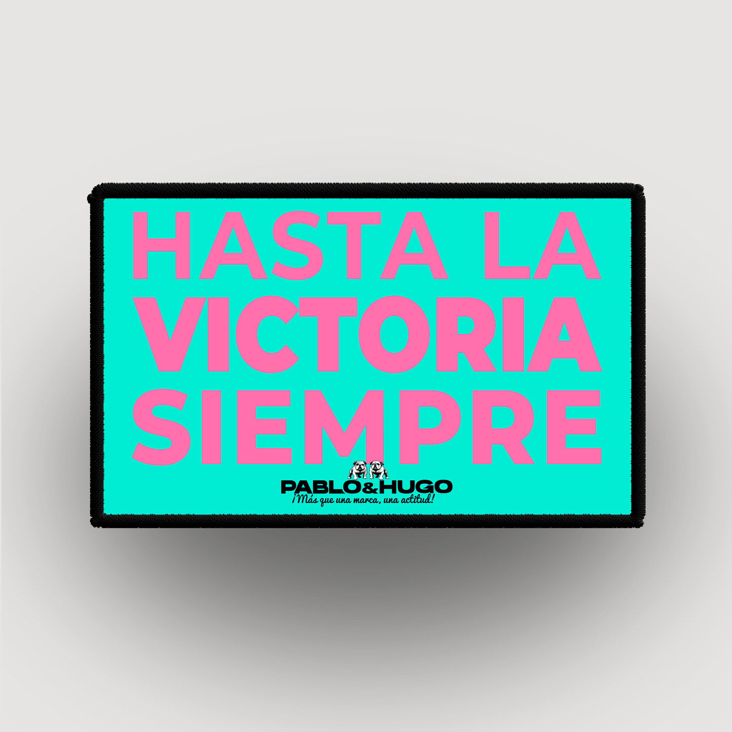 Patch Interchangeable | Hasta La Victoria Siempre | Pablo & Hugo