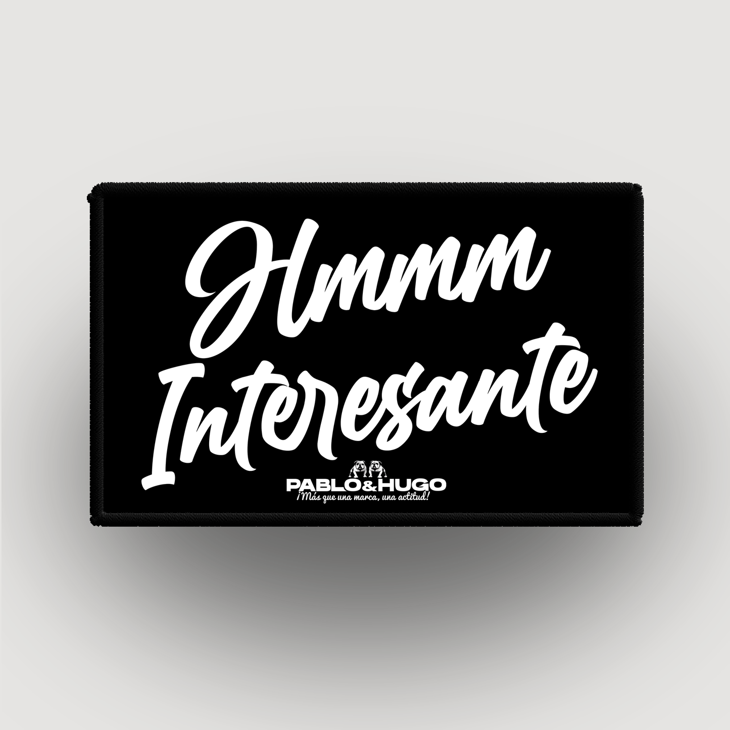 Parche Intercambiable | Hmmm Interesante | Pablo & Hugo