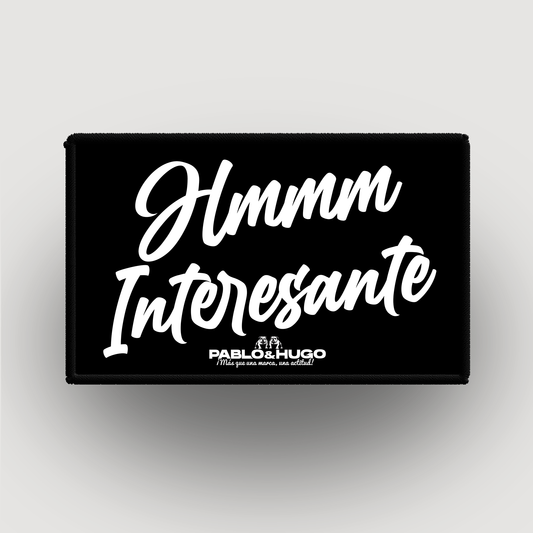 Patch Interchangeable | Hmmm Interesante | Pablo & Hugo