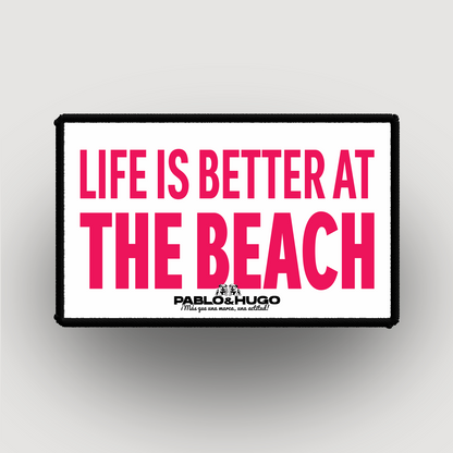 Patch Interchangeable | Life Is Better At The Beach | Pablo & Hugo