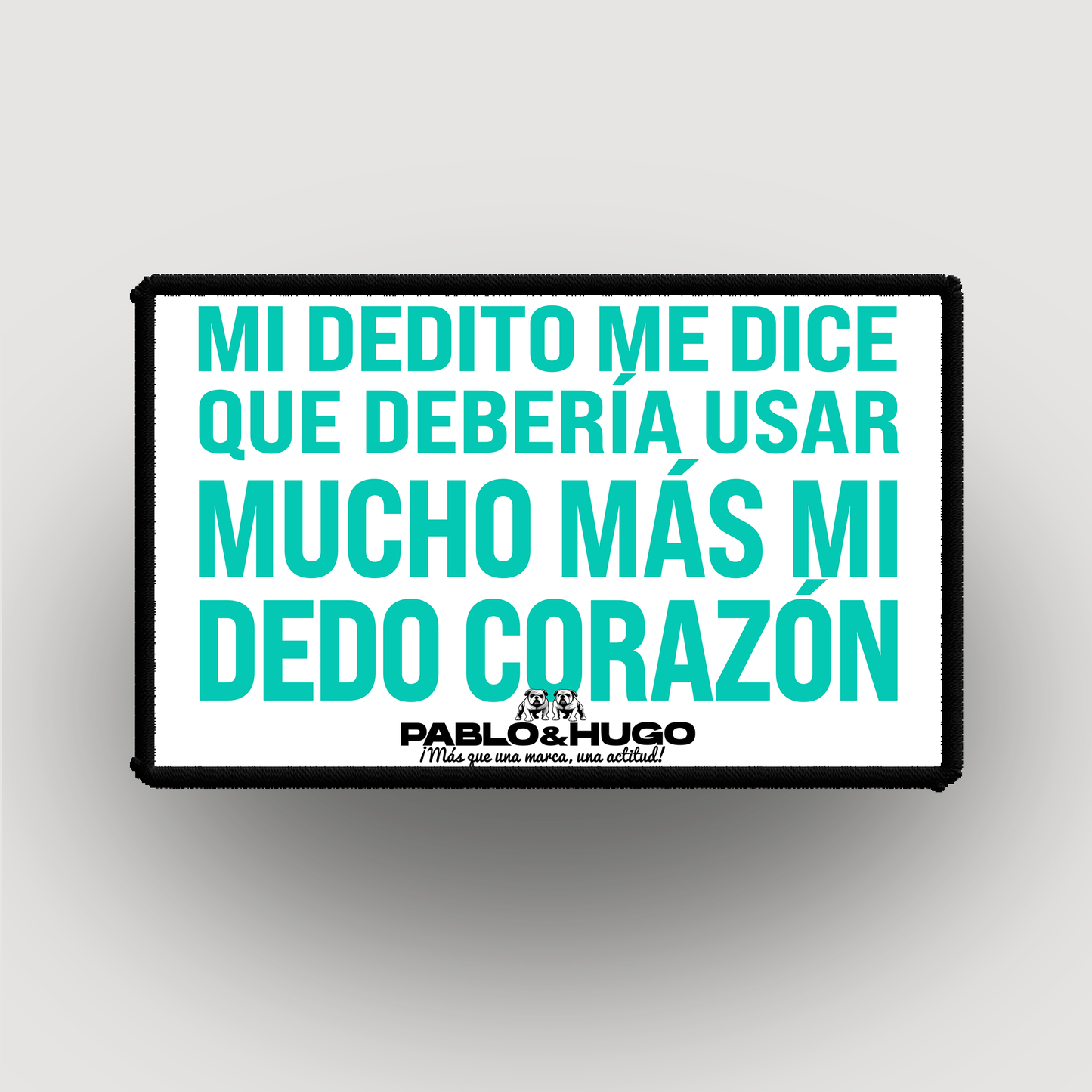 Patch Interchangeable | Mi Dedito Me Dice... | Pablo & Hugo