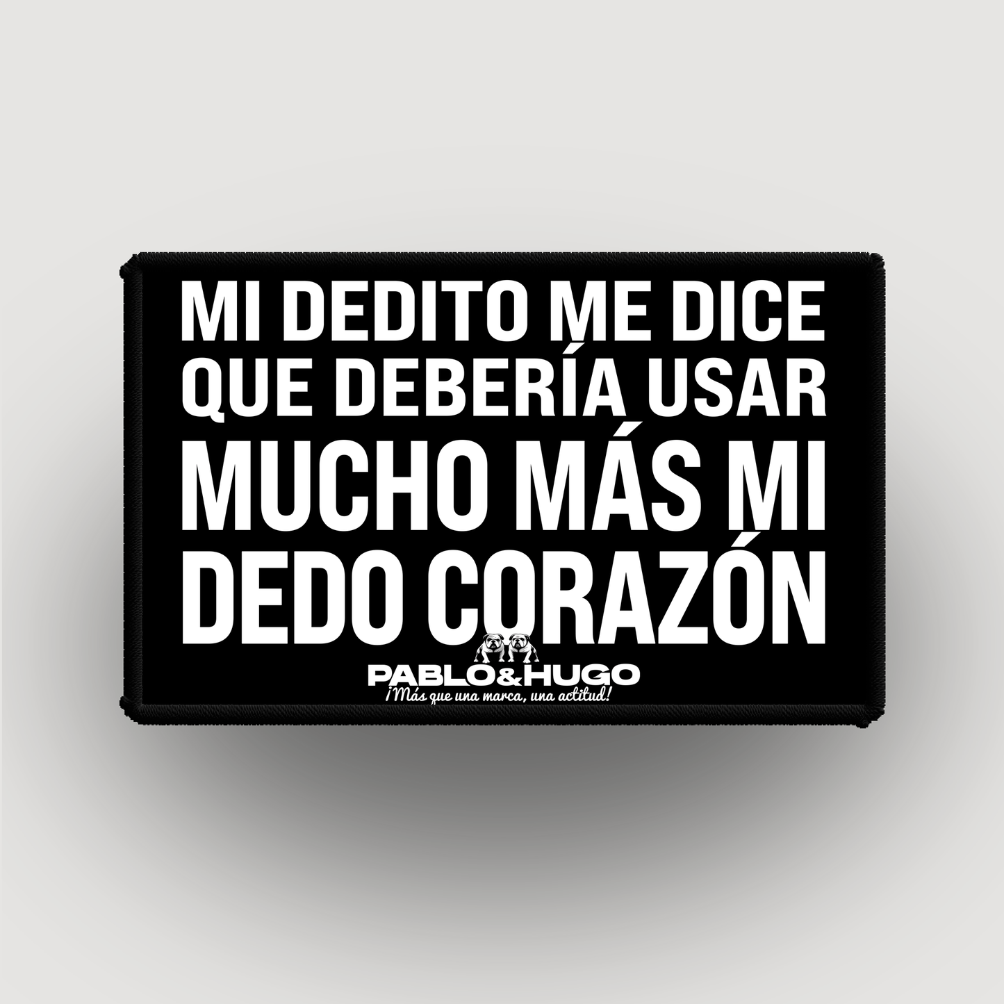 Patch Interchangeable | Mi Dedito Me Dice... | Pablo & Hugo