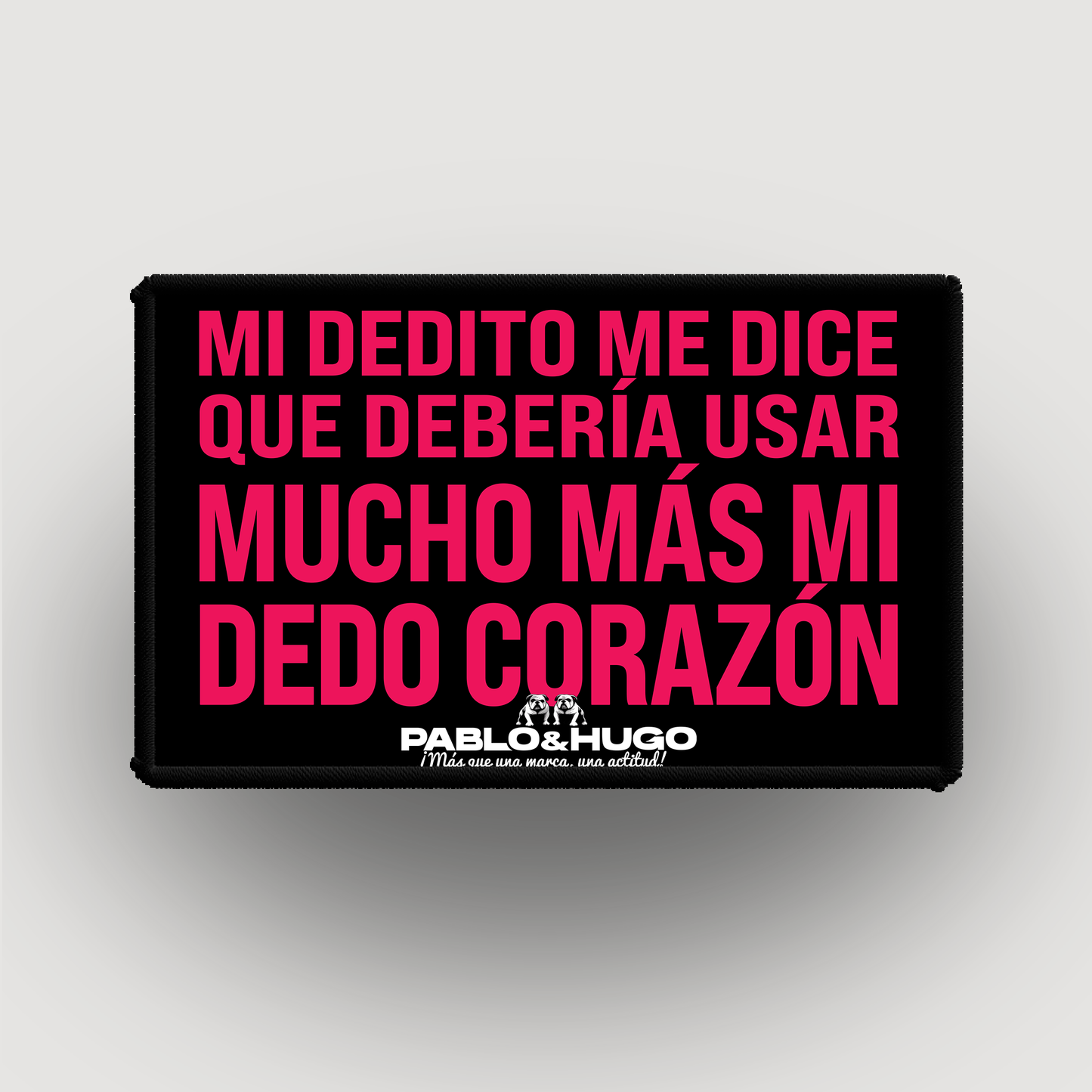 Patch Interchangeable | Mi Dedito Me Dice... | Pablo & Hugo