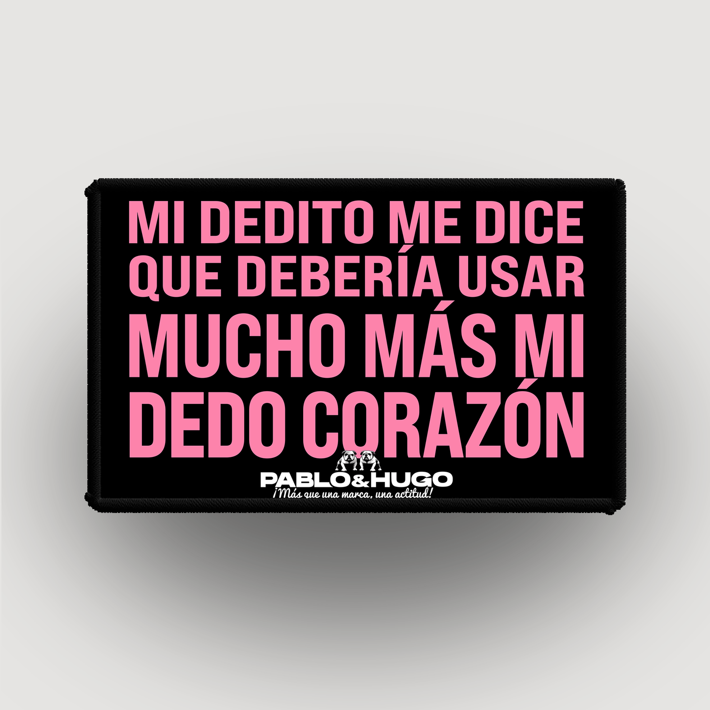 Patch Interchangeable | Mi Dedito Me Dice... | Pablo & Hugo