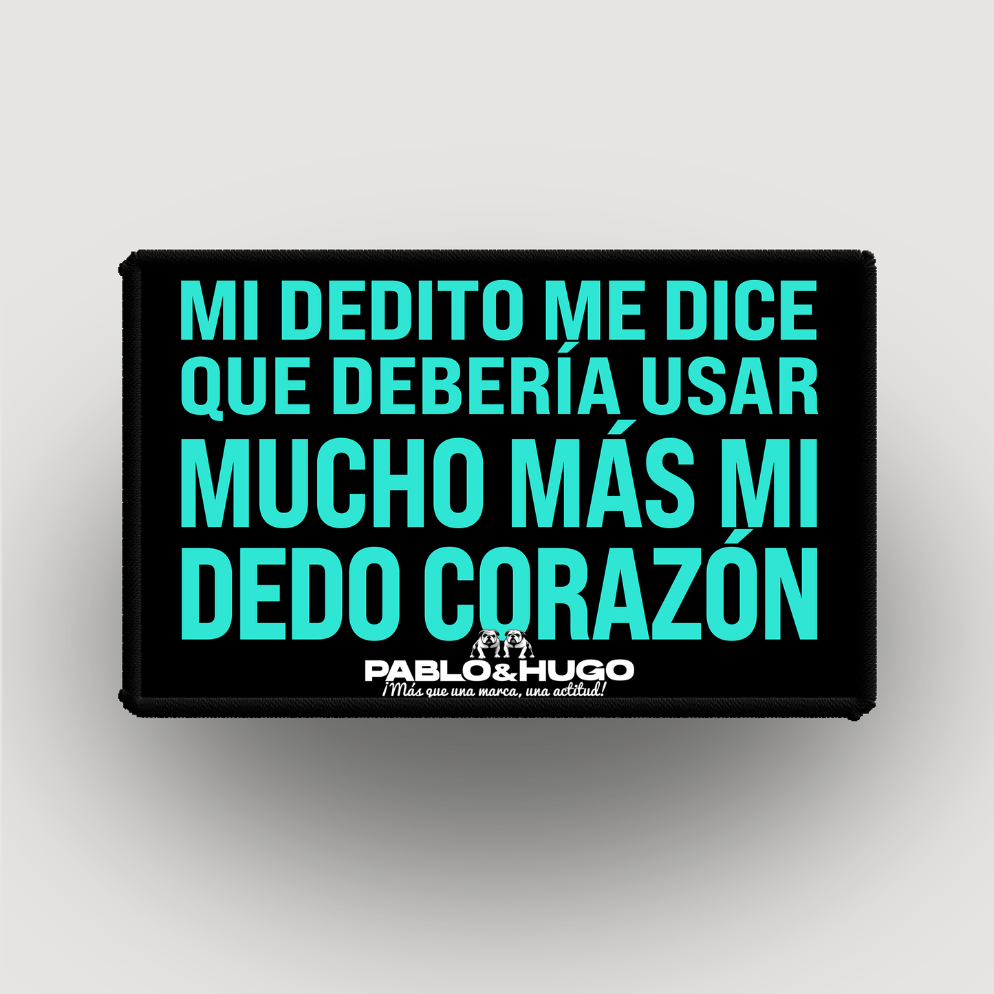 Patch Interchangeable | Mi Dedito Me Dice... | Pablo & Hugo