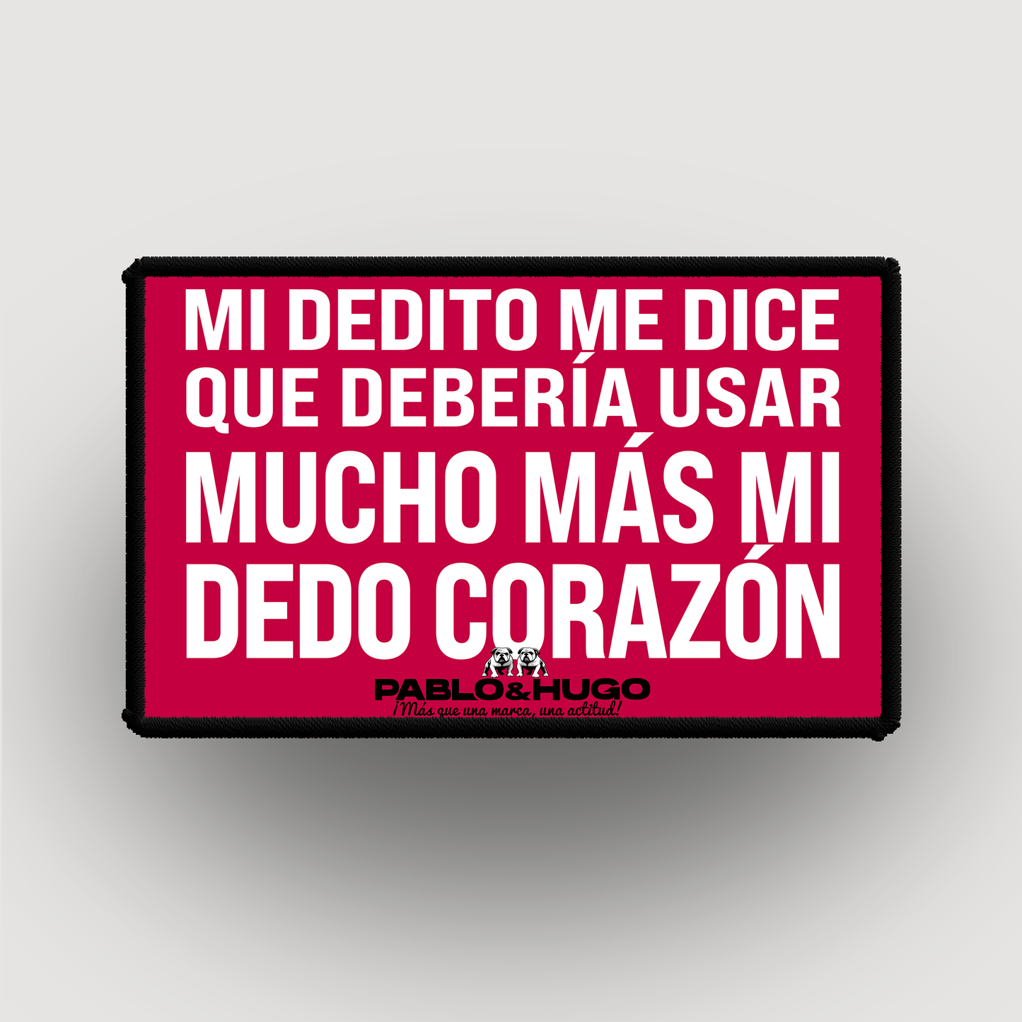 Patch Interchangeable | Mi Dedito Me Dice... | Pablo & Hugo