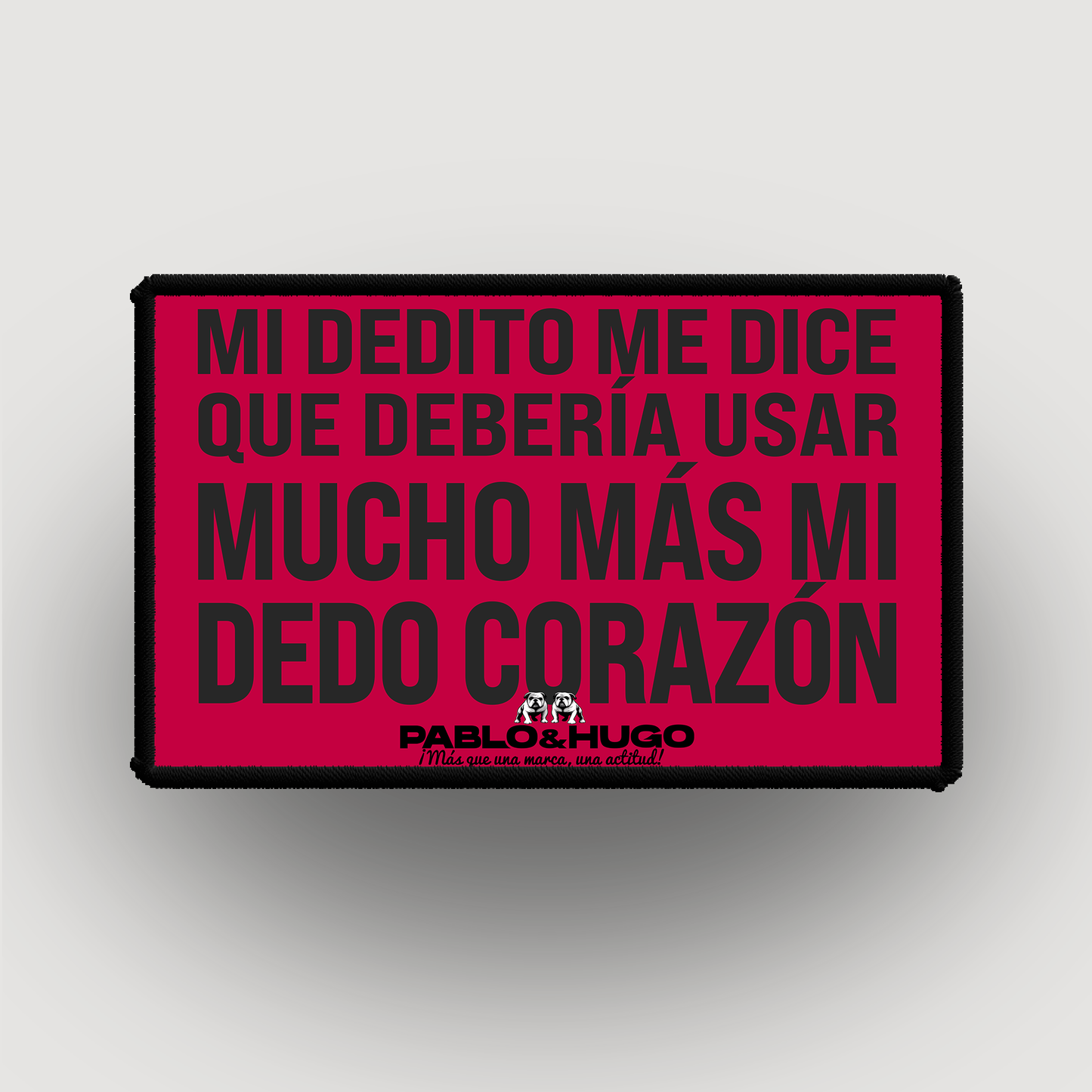 Patch Interchangeable | Mi Dedito Me Dice... | Pablo & Hugo