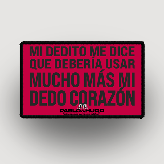 Patch Interchangeable | Mi Dedito Me Dice... | Pablo & Hugo