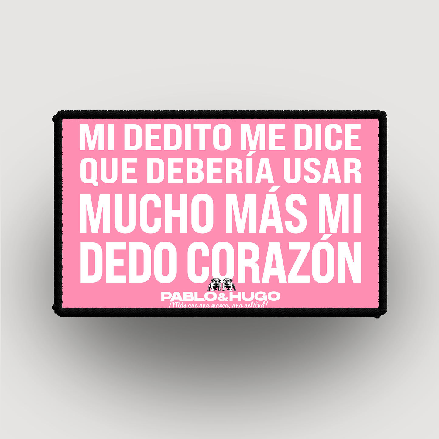 Patch Interchangeable | Mi Dedito Me Dice... | Pablo & Hugo