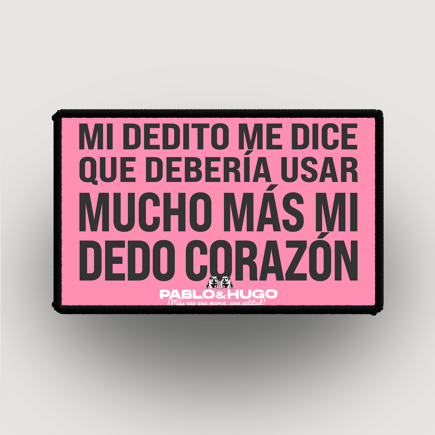 Patch Interchangeable | Mi Dedito Me Dice... | Pablo & Hugo