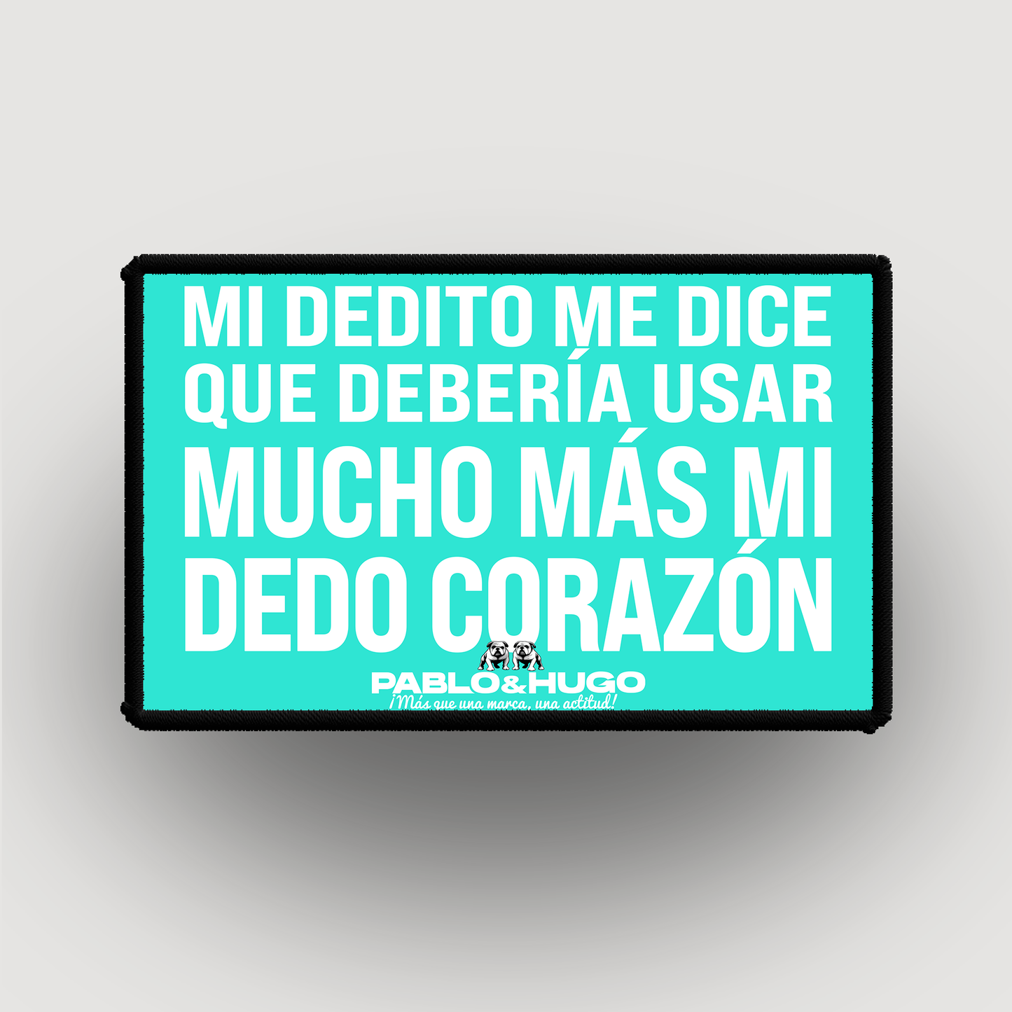 Patch Interchangeable | Mi Dedito Me Dice... | Pablo & Hugo