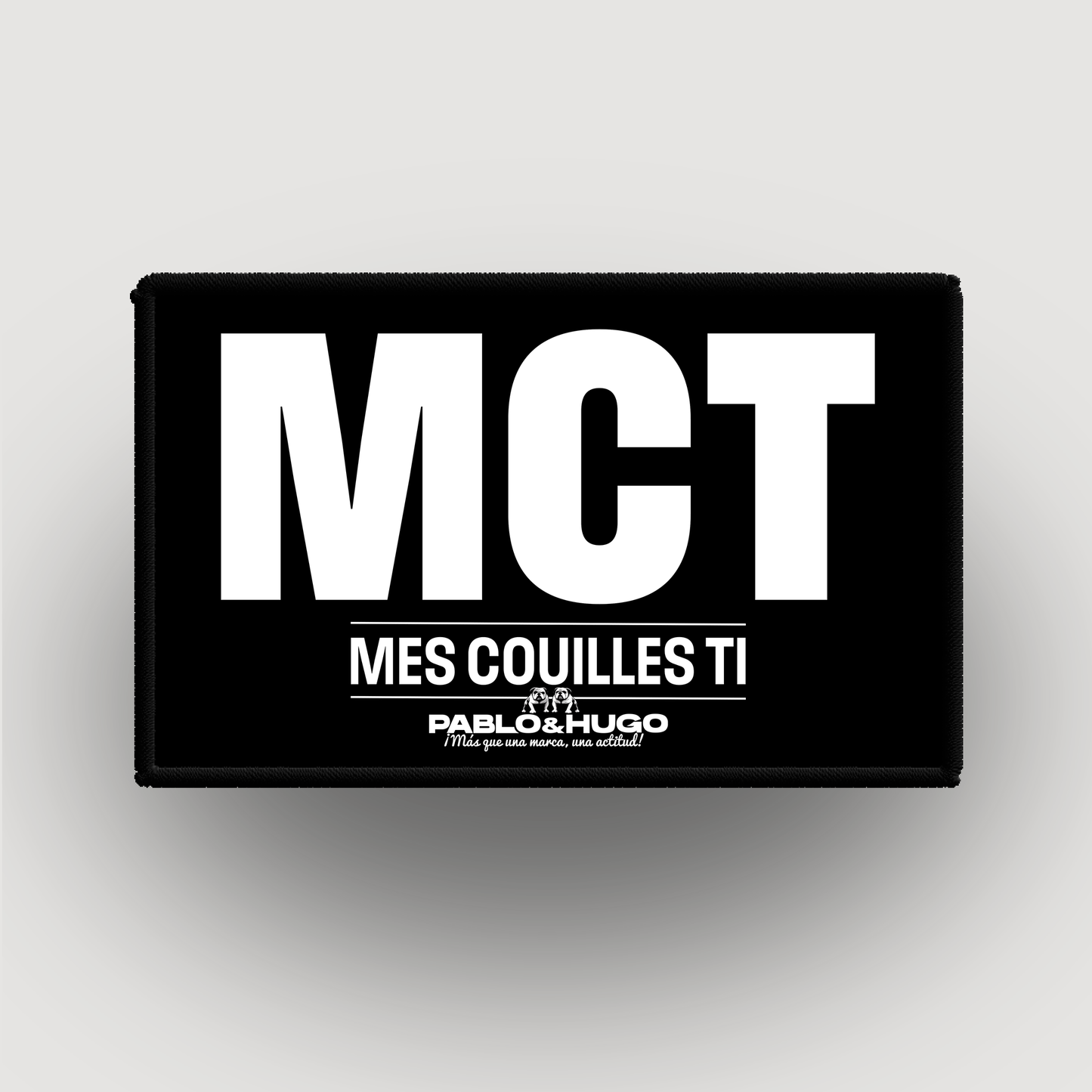 Parche Intercambiable | MCT | Pablo & Hugo