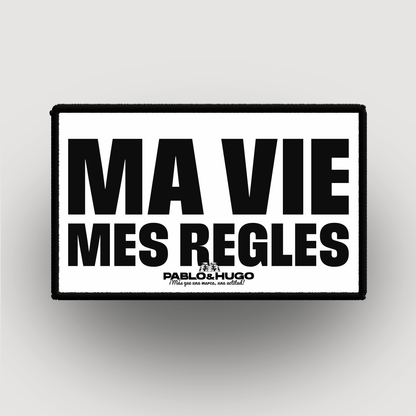 Parche Intercambiable | Ma Vie Mes Règles | Pablo & Hugo