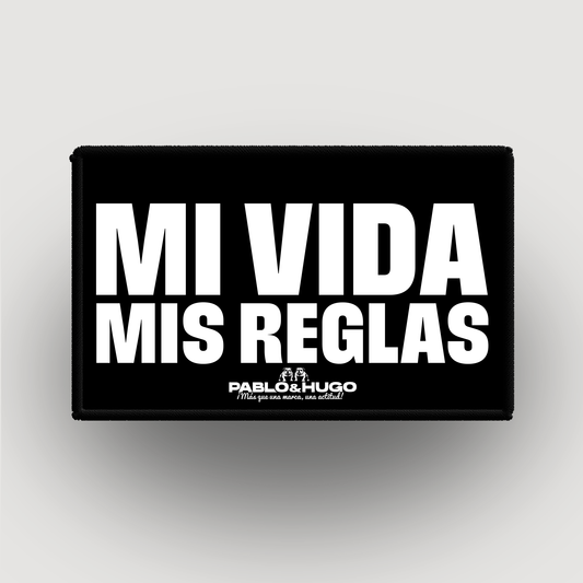 Patch Interchangeable | Mi Vida Mis Reglas | Pablo & Hugo