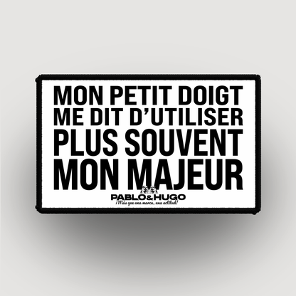 Patch Interchangeable | Mon Petit Doigt Me Dit... | Pablo & Hugo