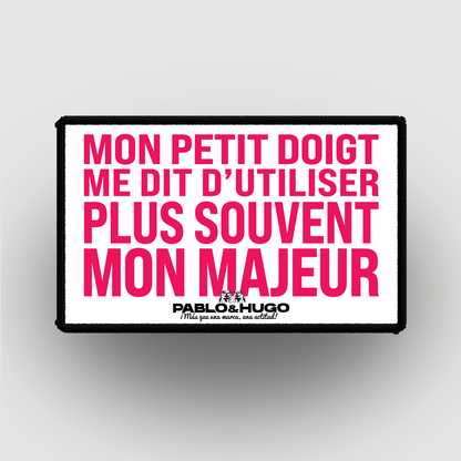 Patch Interchangeable | Mon Petit Doigt Me Dit... | Pablo & Hugo