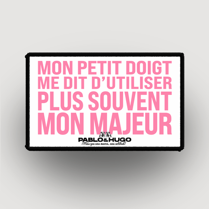 Patch Interchangeable | Mon Petit Doigt Me Dit... | Pablo & Hugo