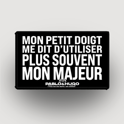 Patch Interchangeable | Mon Petit Doigt Me Dit... | Pablo & Hugo