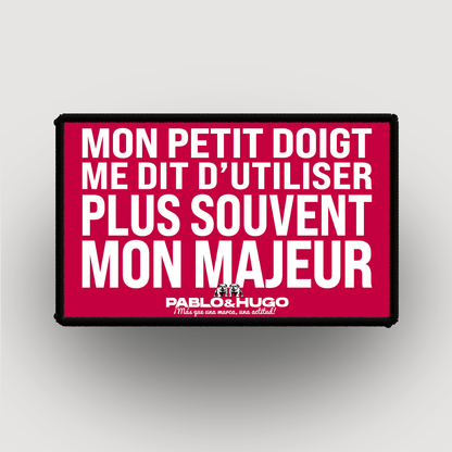Patch Interchangeable | Mon Petit Doigt Me Dit... | Pablo & Hugo