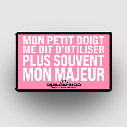 Patch Interchangeable | Mon Petit Doigt Me Dit... | Pablo & Hugo