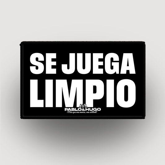 Patch Interchangeable | Se Juega Limpio | Pablo & Hugo