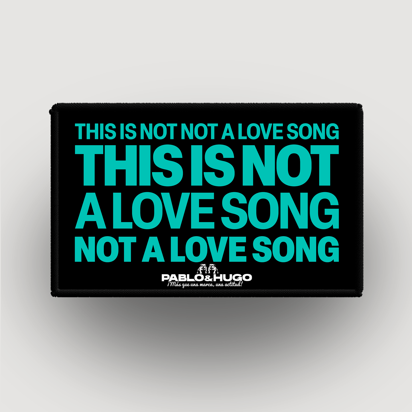 Patch Interchangeable | This Is Not A Love Song | Pablo & Hugo