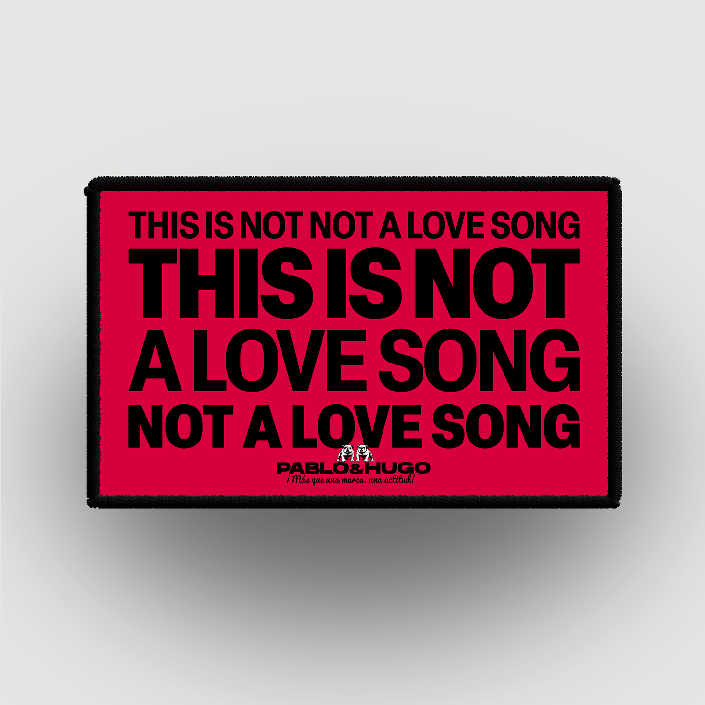 Patch Interchangeable | This Is Not A Love Song | Pablo & Hugo