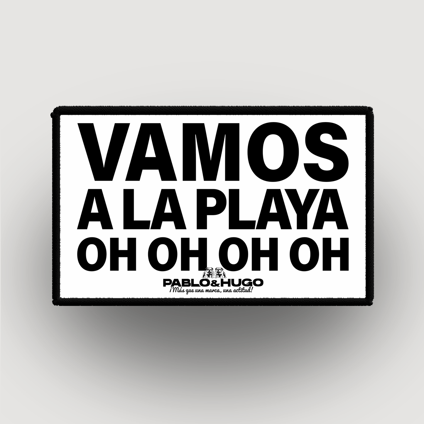 Patch Interchangeable | Vamos A La Playa Oh Oh Oh Oh | Pablo & Hugo