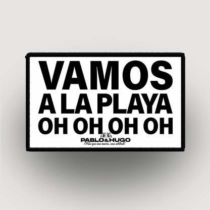 Patch Interchangeable | Vamos A La Playa Oh Oh Oh Oh | Pablo & Hugo