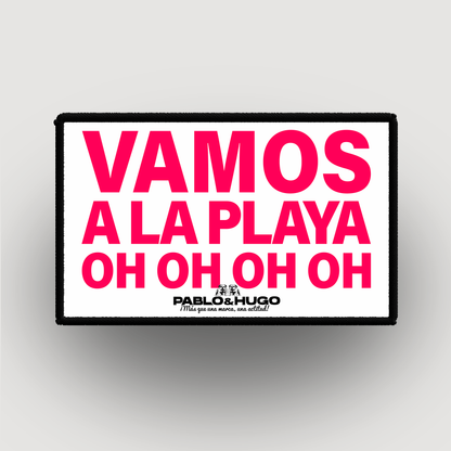 Patch Interchangeable | Vamos A La Playa Oh Oh Oh Oh | Pablo & Hugo