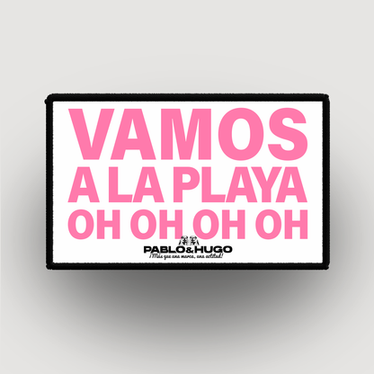 Patch Interchangeable | Vamos A La Playa Oh Oh Oh Oh | Pablo & Hugo